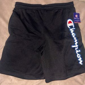 Black champion shorts men size XL